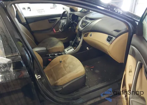 2012 Hyundai Elantra Gls из США, поврежденный, VIN 5NPDH4AE4CH137445